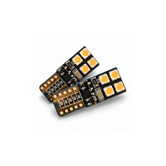 D33_8晶  T10 LED (白光) ※汽機