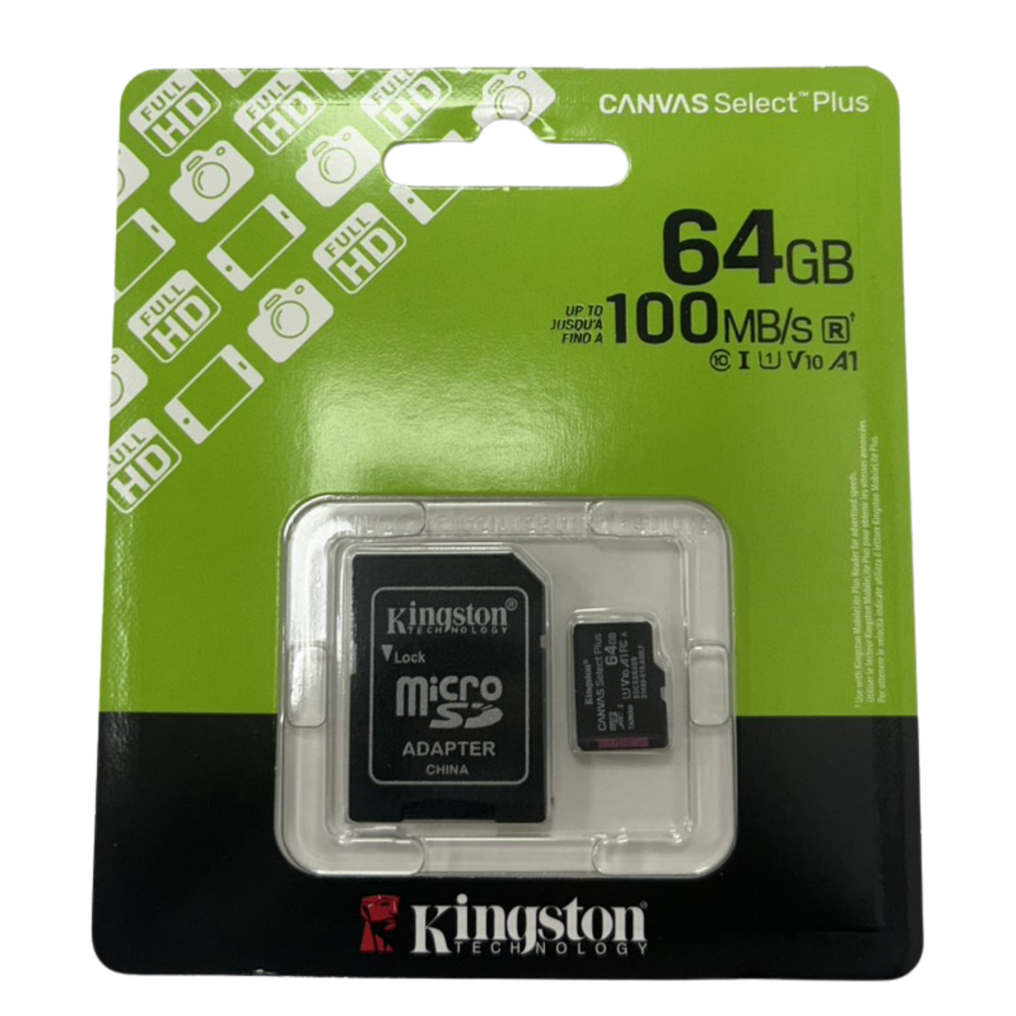 E14-3_金士頓64G記憶卡含卡-台製