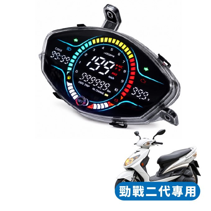 E38-1 二代勁戰彩晶儀表板