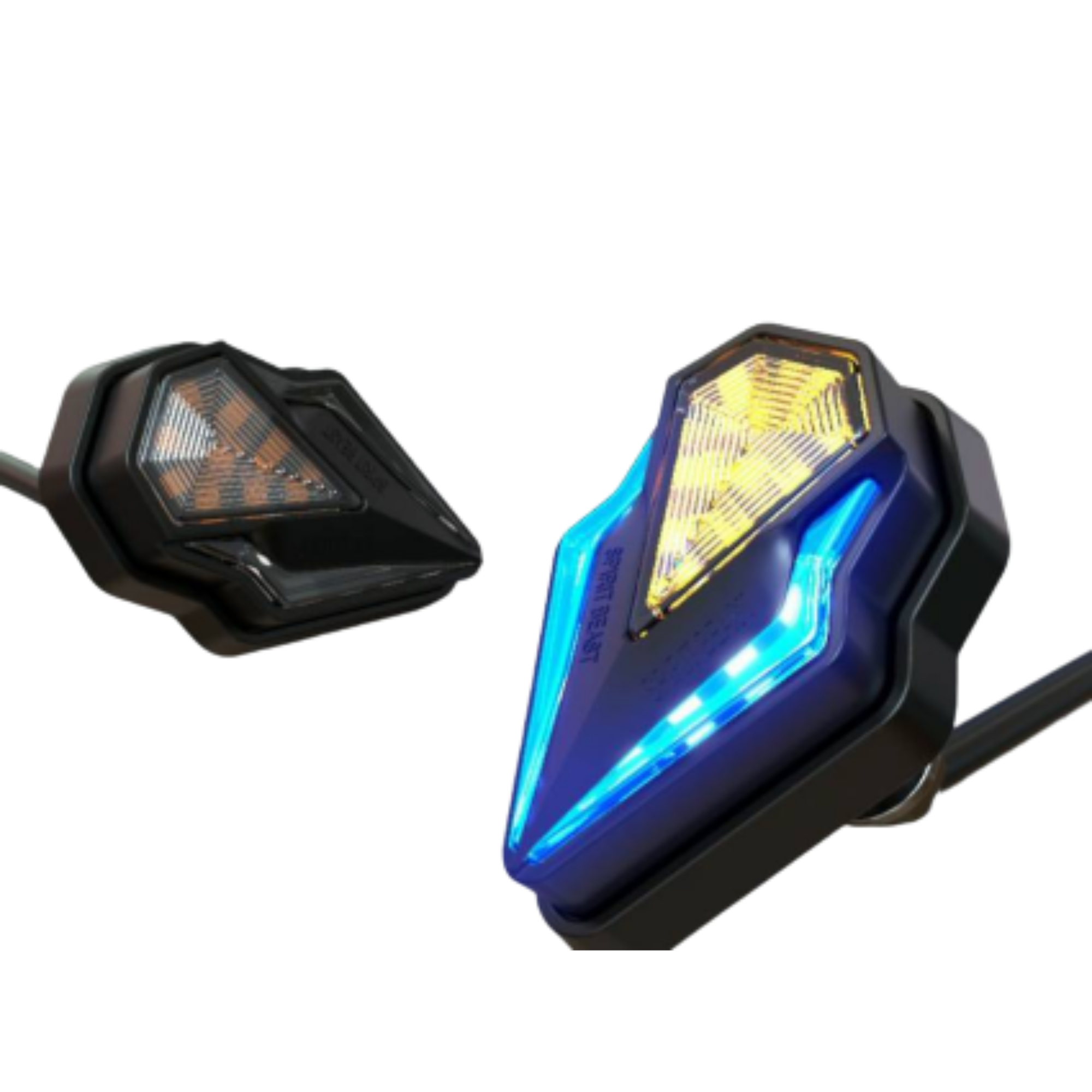 D48-6_閃電雙色方向燈(黃藍)