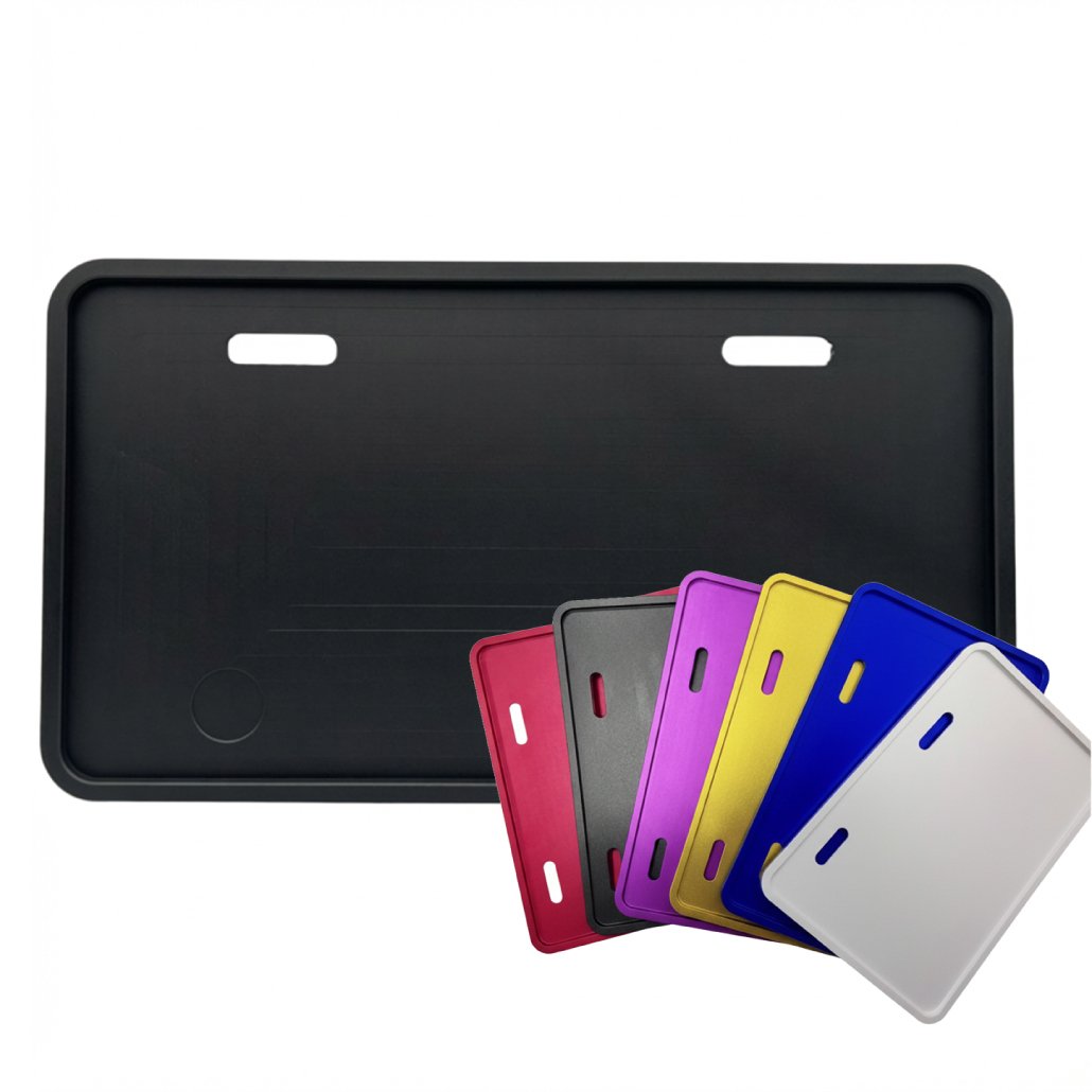 強化底板車牌框