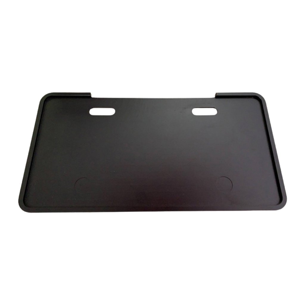 E19-1_重機大七碼上鏤框車牌框(黑)